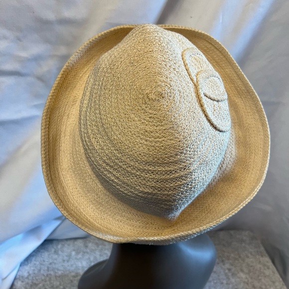 Renata Crowe Woven Hat Milliner to the Brave made in Canada - Picture 4 of 7
